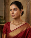 Peacock Jhumka Necklace Set