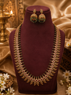 Long Amra Gold Plated Necklace Set
