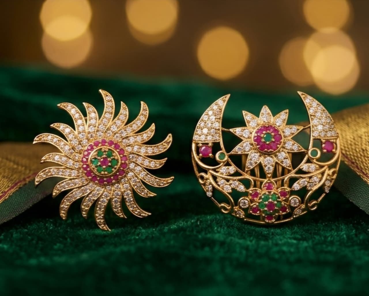 Surya Chandra Bridal Hair Accessories Set