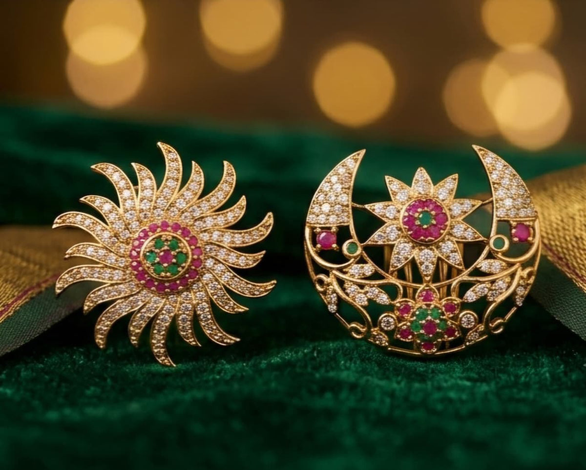Surya Chandra Bridal Hair Accessories Set