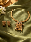 Ram Parivar Gold Plated Detachable Temple Necklace