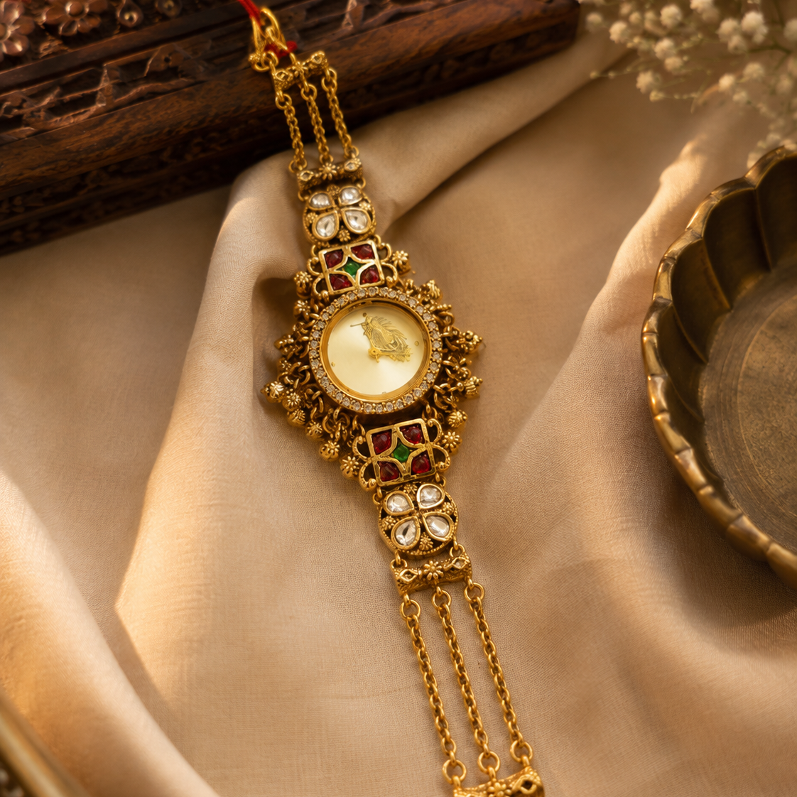 Rajwadi Long Chain Heritage Watch