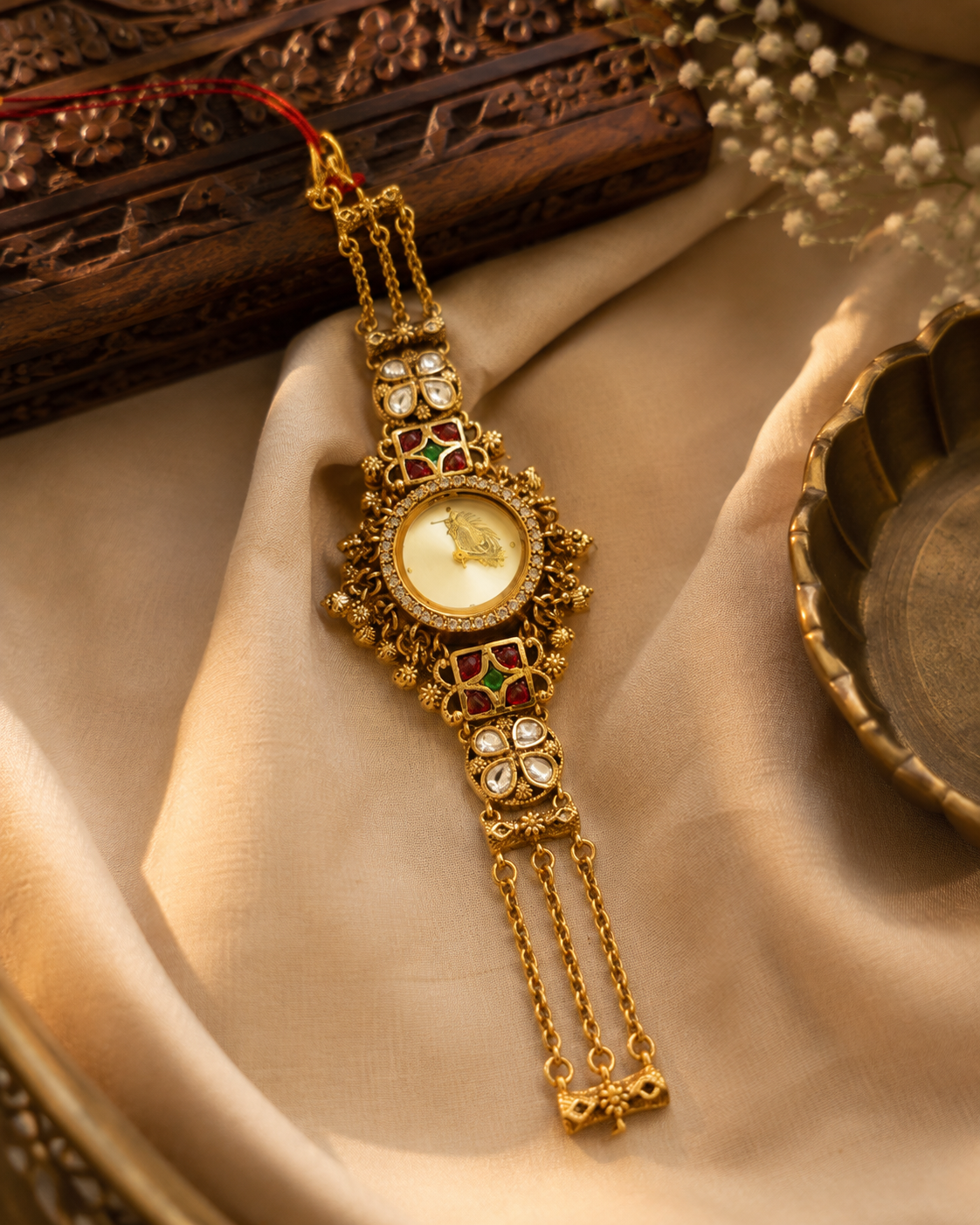 Rajwadi Long Chain Heritage Watch