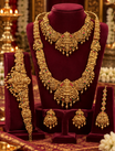 Semi Bridal Traditional Temple Necklace Combo