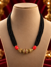 Red Bead Traditional Mangalsutra