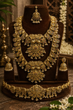 Multicolour Kundan Semi-Bridal Set