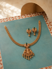 Kundan Gold Plated Pendant Necklace Set