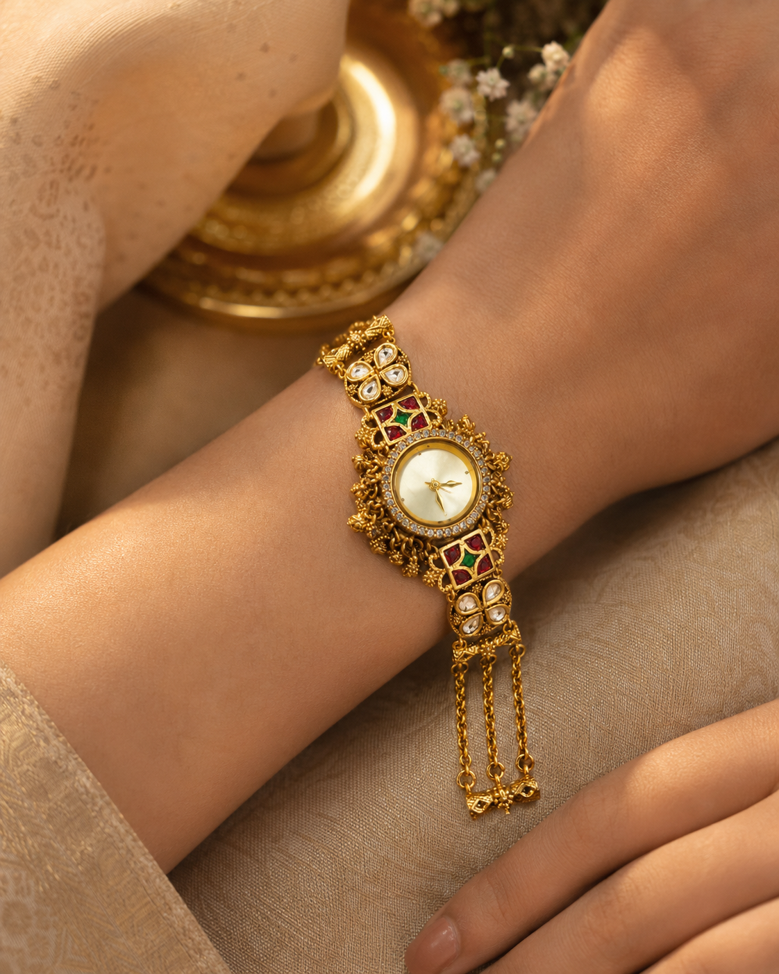 Rajwadi Long Chain Heritage Watch