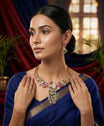 Kemp Peacock Pendant Necklace Set