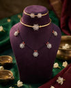 White Star Floral Mangalsutra