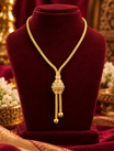 Gold Finish Ornate Pendant Chain